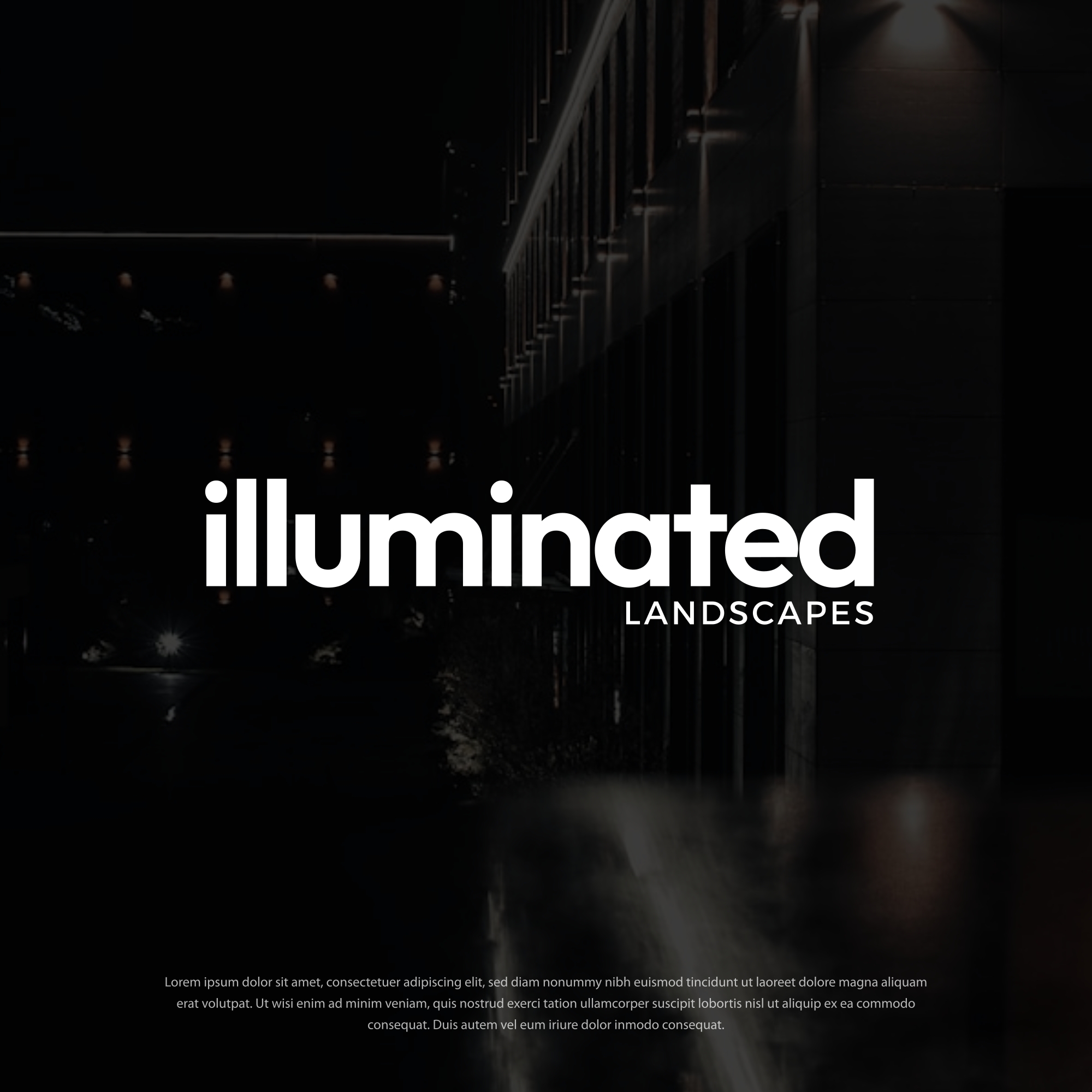 Logo Design by Dotlash for Illuminated Landscapes Corp | Design #34585530