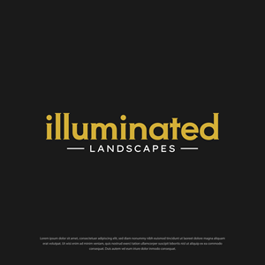 Logo Design by Dotlash for Illuminated Landscapes Corp | Design: #34585543