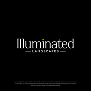 Logo Design by Dotlash for Illuminated Landscapes Corp | Design: #34585553
