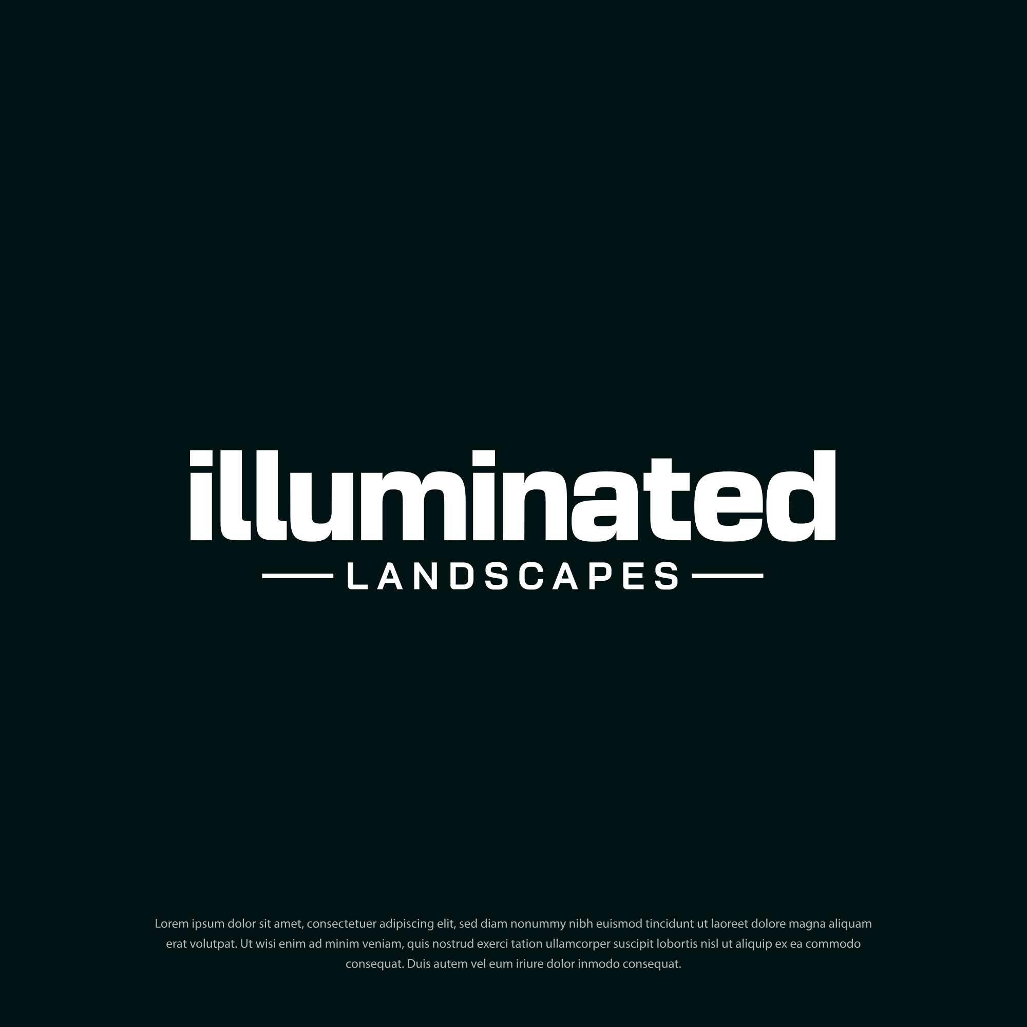 Logo Design by Dotlash for Illuminated Landscapes Corp | Design #34585560
