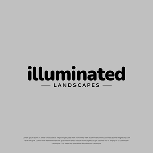 Logo Design by Dotlash for Illuminated Landscapes Corp | Design: #34585561