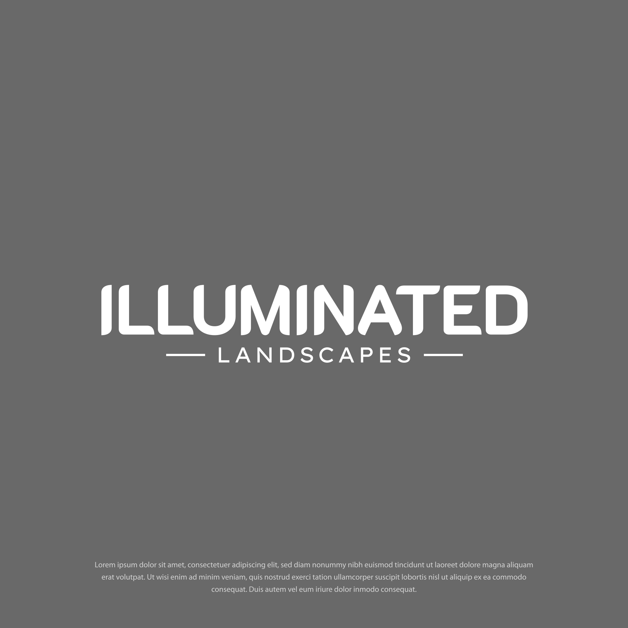 Logo Design by Dotlash for Illuminated Landscapes Corp | Design #34585565