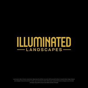 Logo Design by Dotlash for Illuminated Landscapes Corp | Design: #34585568