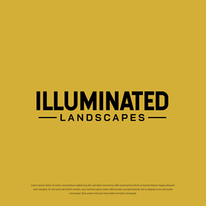 Logo Design by Dotlash for Illuminated Landscapes Corp | Design: #34585569