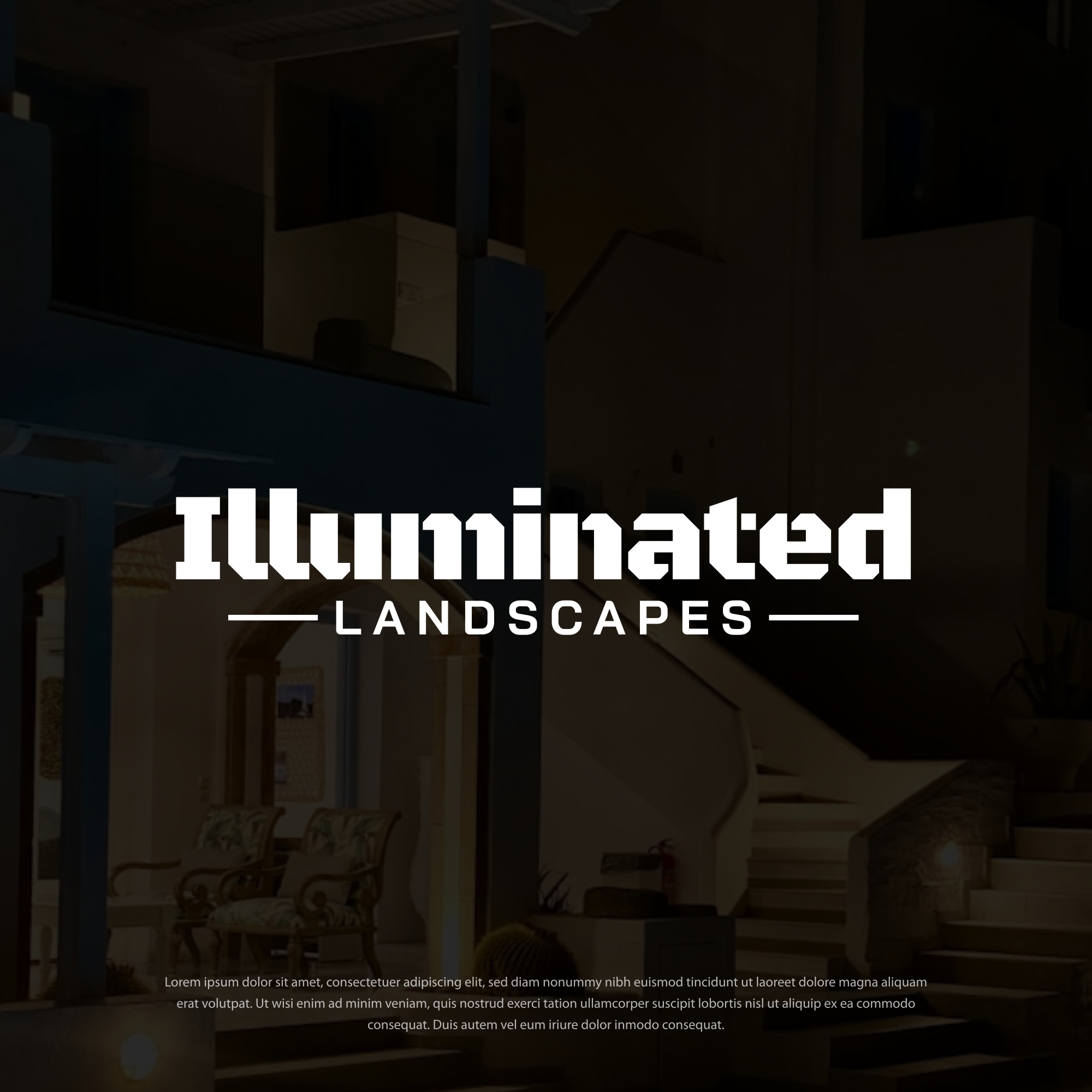 Logo Design by Dotlash for Illuminated Landscapes Corp | Design #34585573
