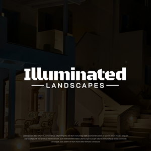 Logo Design by Dotlash for Illuminated Landscapes Corp | Design: #34585573