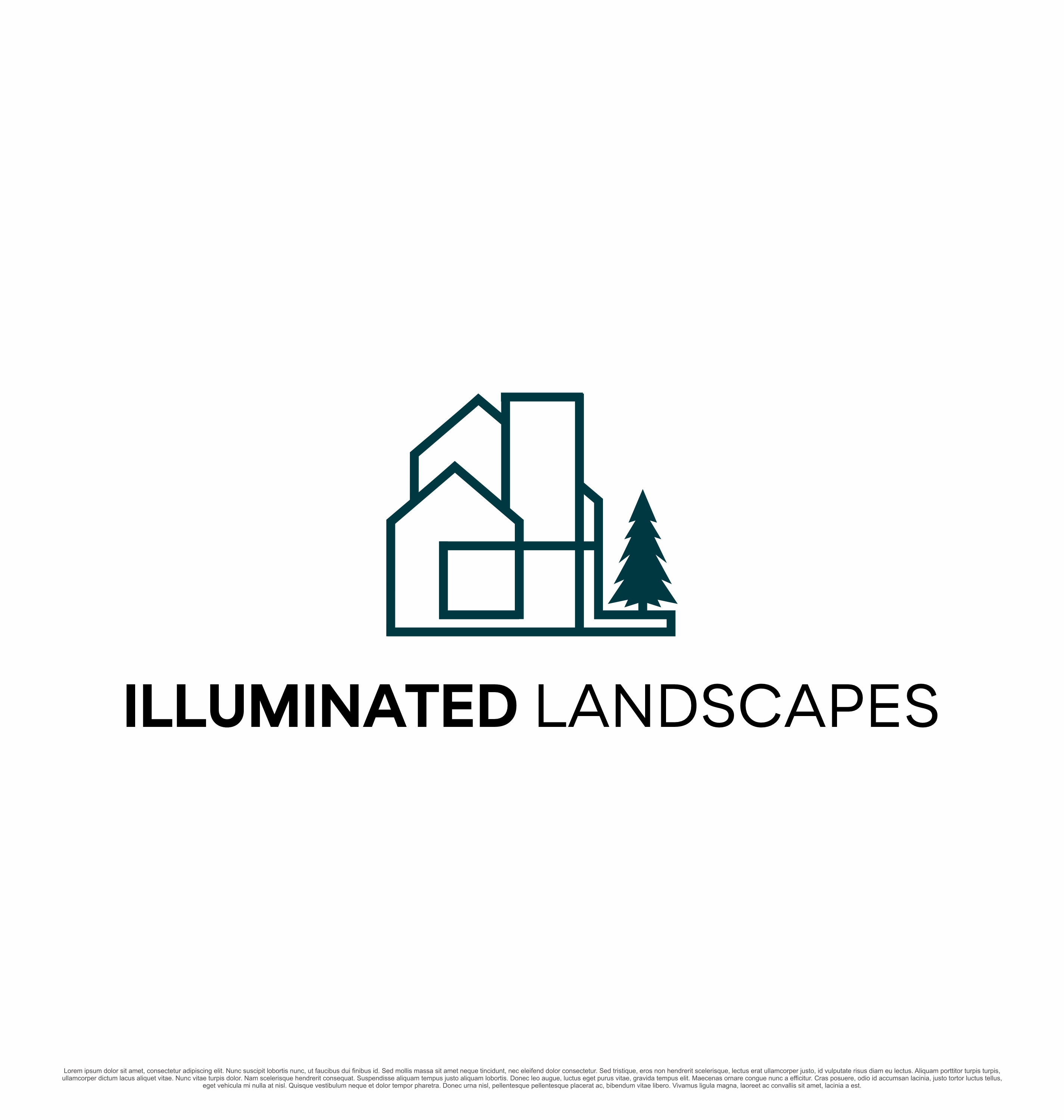 Logo Design by saesean for Illuminated Landscapes Corp | Design #34549531