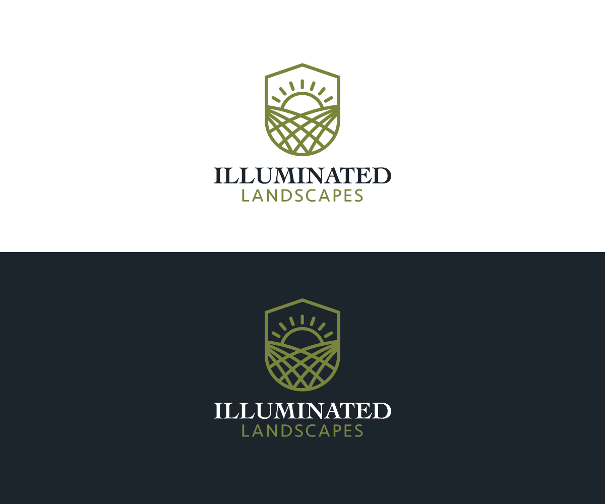 Logo Design by METHODEMAN for Illuminated Landscapes Corp | Design #34542585