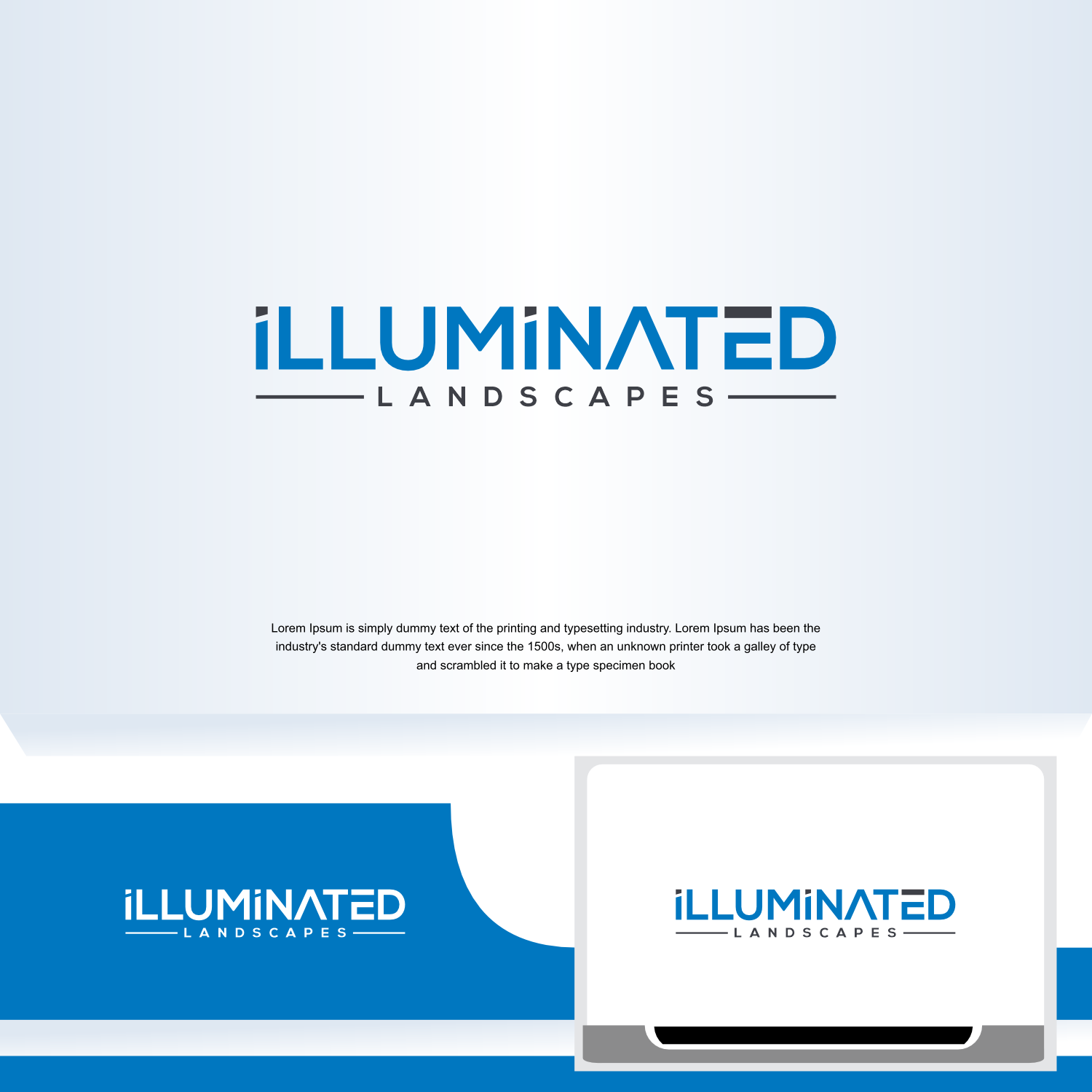 Logo Design by cah awu for Illuminated Landscapes Corp | Design #34539804