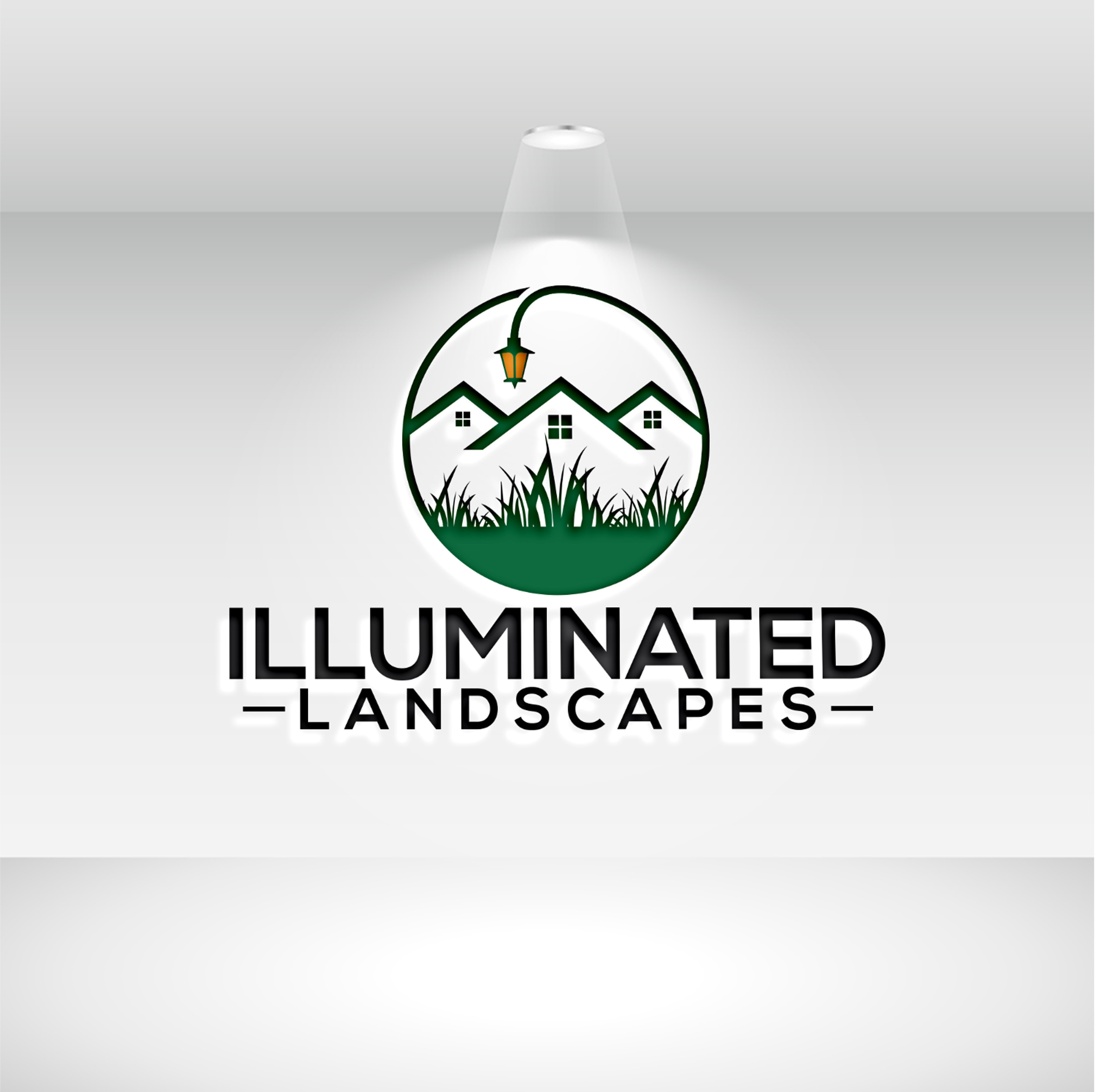 Logo Design by Helen. for Illuminated Landscapes Corp | Design #34540437