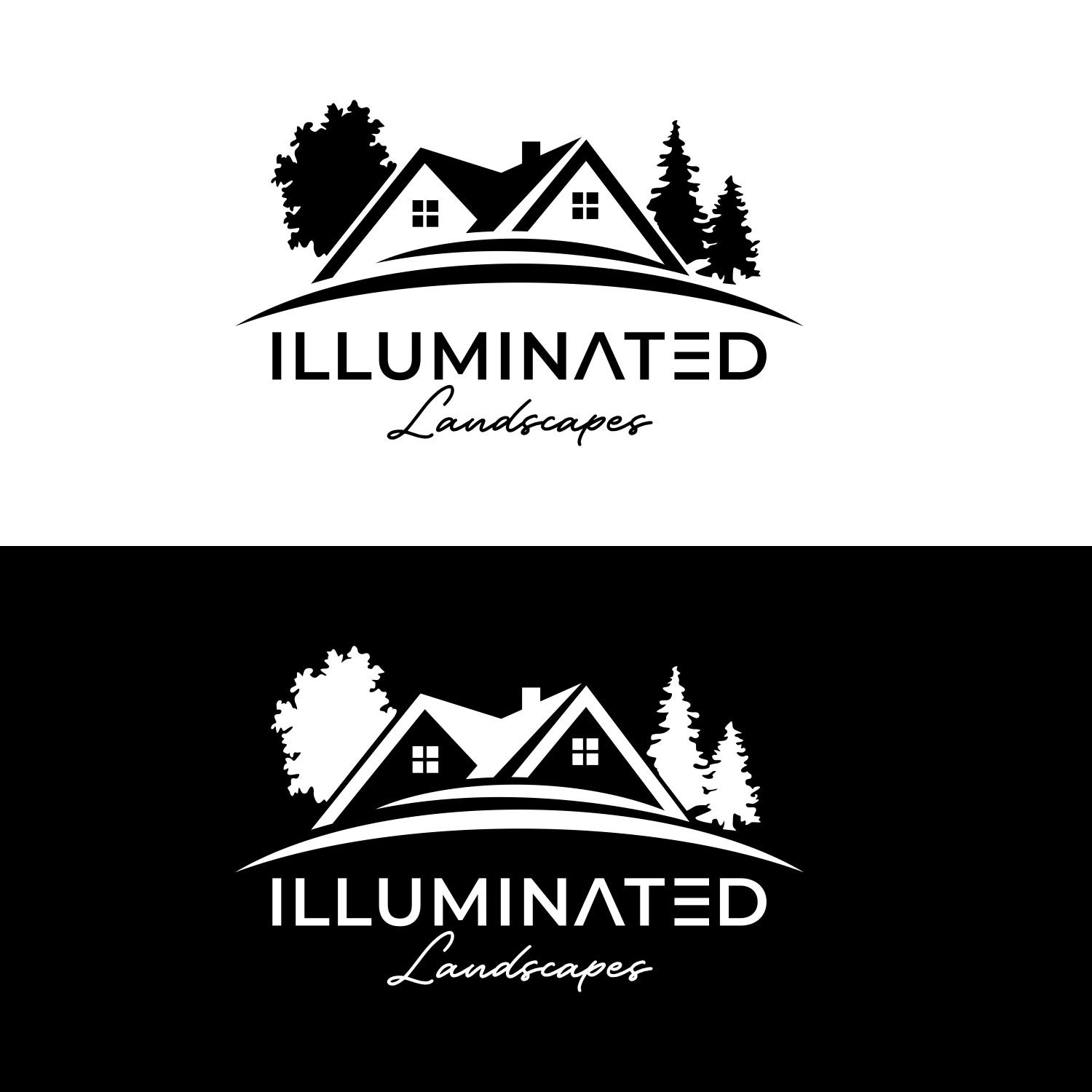 Logo Design by 16surya for Illuminated Landscapes Corp | Design #34541383