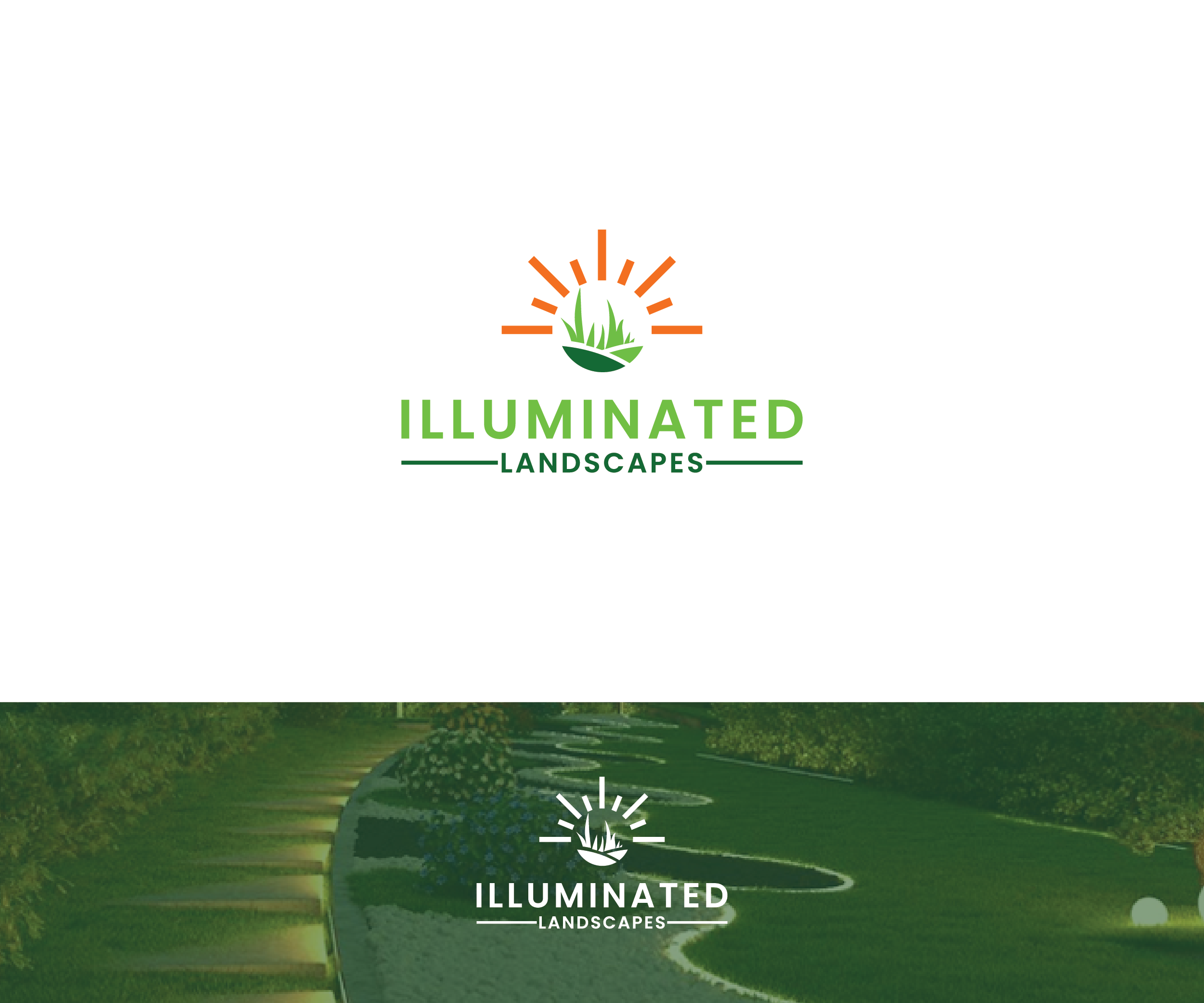 Logo Design by FT Marks Co. for Illuminated Landscapes Corp | Design #34572298
