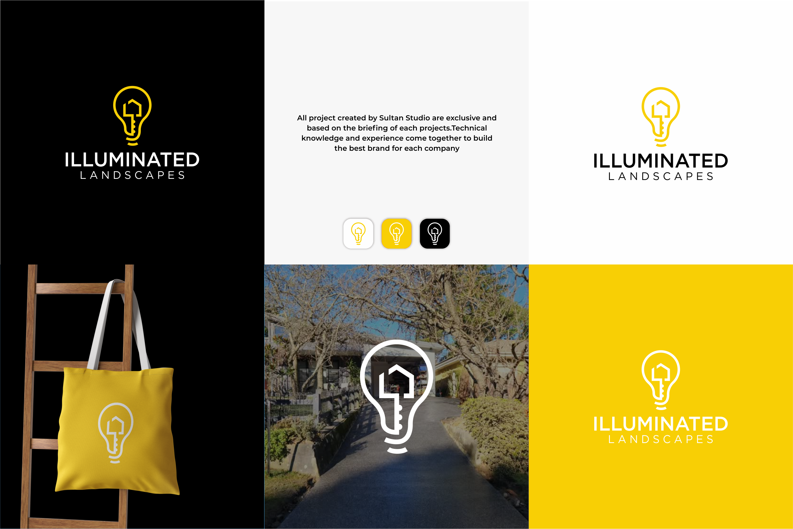 Logo Design by Sultan  Studio for Illuminated Landscapes Corp | Design #34540870