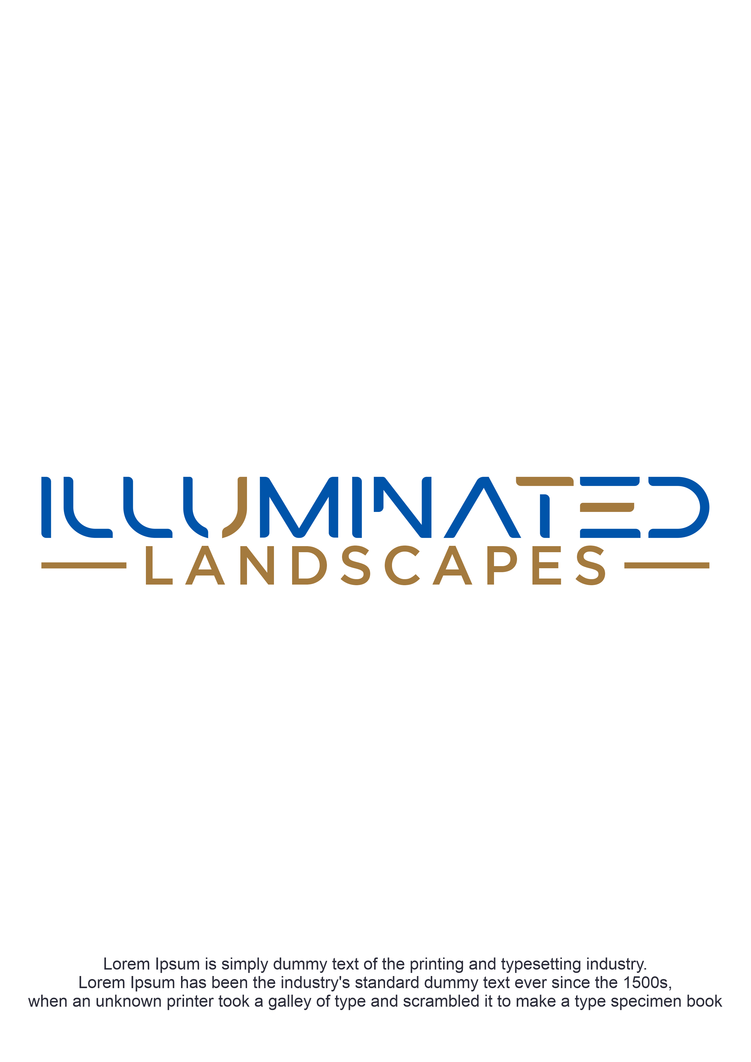 Logo Design by Abigaill_design for Illuminated Landscapes Corp | Design #34539719