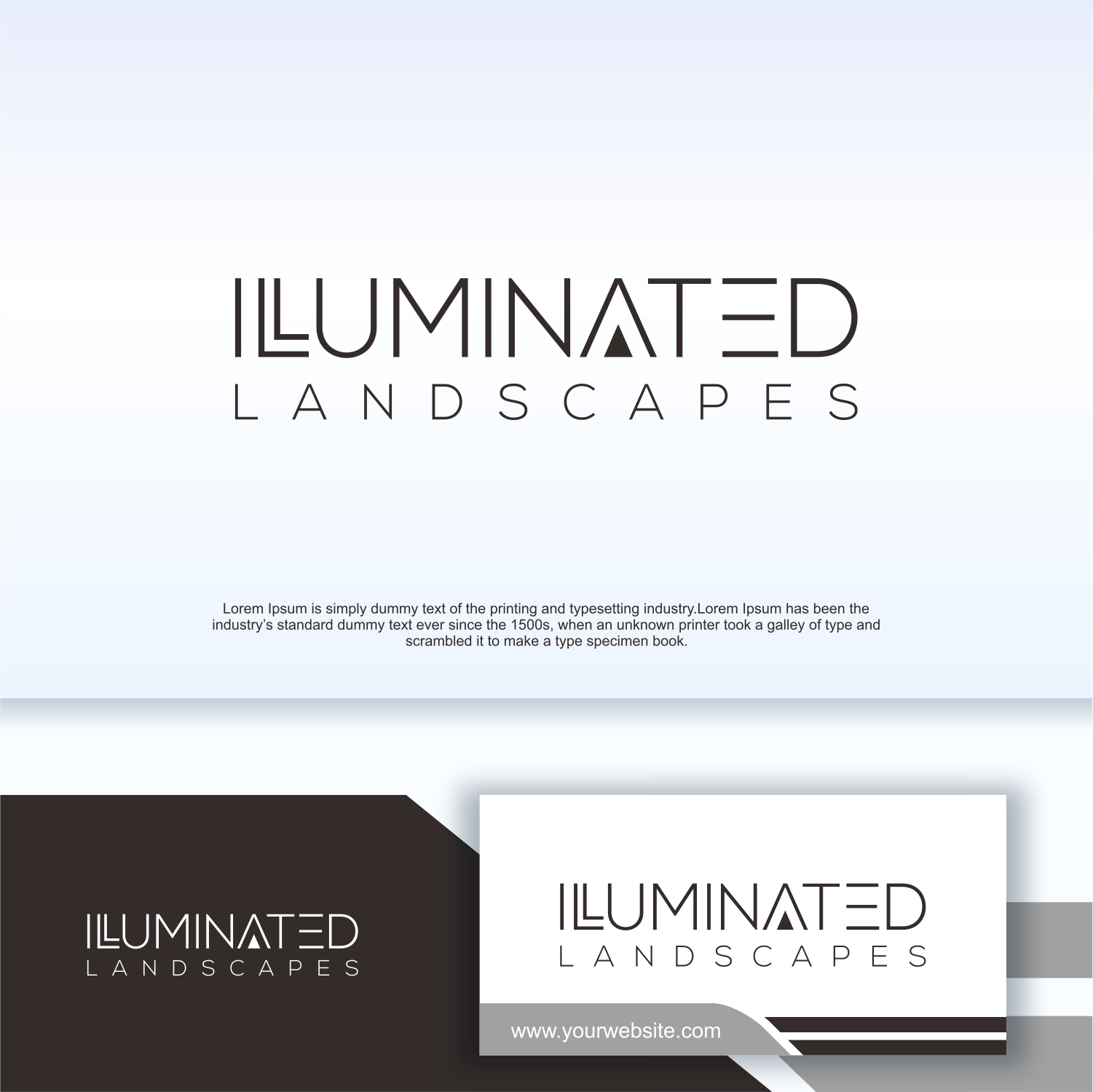 Logo-Design von Apache Kretek für Illuminated Landscapes Corp | Design #34545318