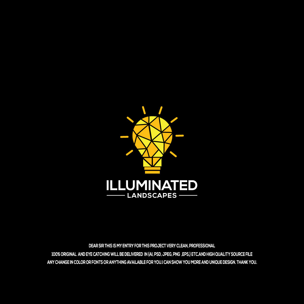 Logo-Design von Hossainlogo324 für Illuminated Landscapes Corp | Design #34553833