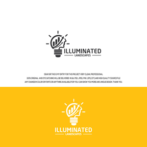 Logo Design by Hossainlogo324 for Illuminated Landscapes Corp | Design: #34560465