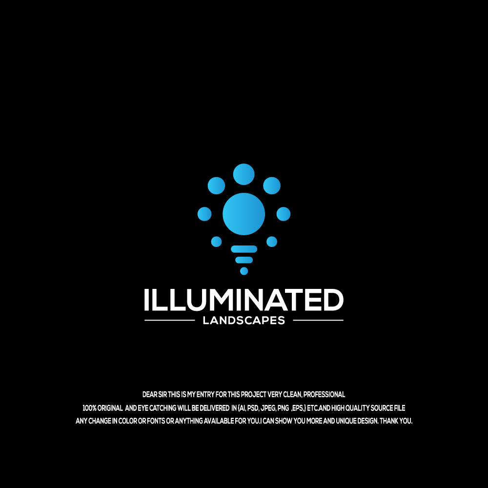 Logo Design by Hossainlogo324 for Illuminated Landscapes Corp | Design #34588682