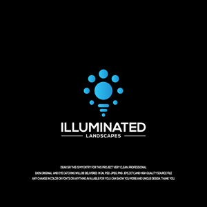 Logo Design by Hossainlogo324 for Illuminated Landscapes Corp | Design: #34588682