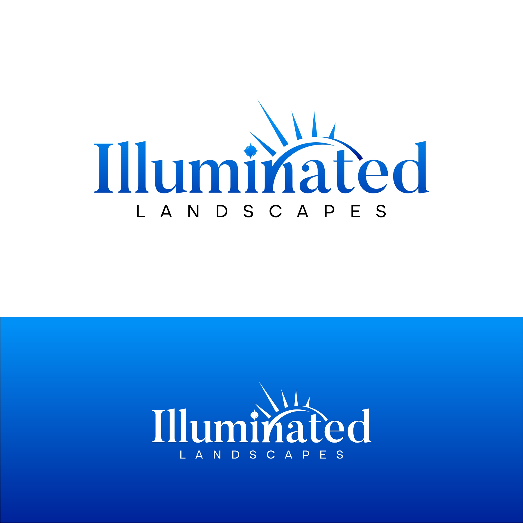 Logo Design by debdesign for Illuminated Landscapes Corp | Design #34542789