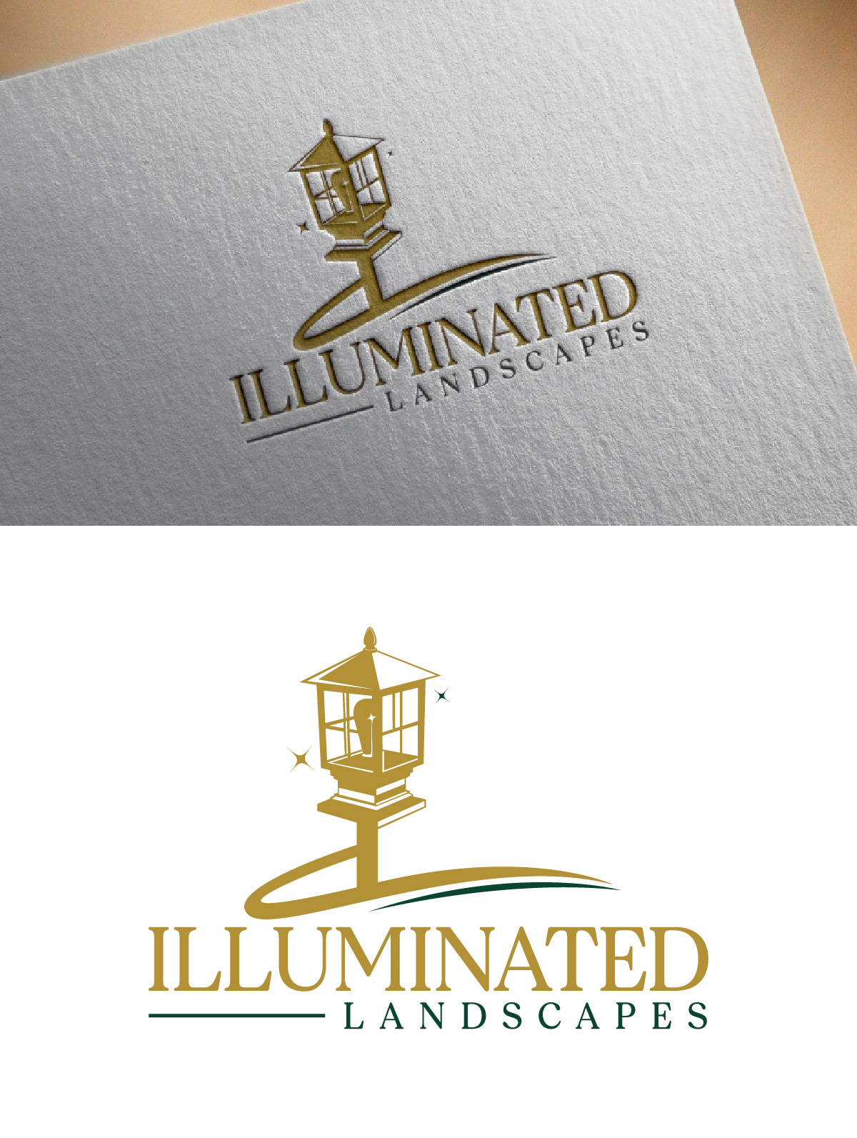 Logo Design by fly  design for Illuminated Landscapes Corp | Design #34543396