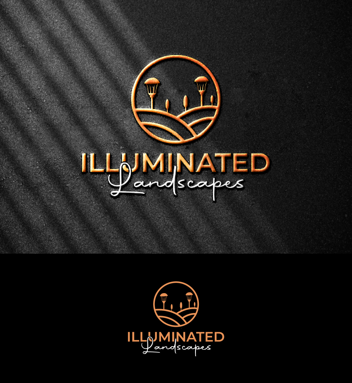 Logo Design by fly  design for Illuminated Landscapes Corp | Design #34551222