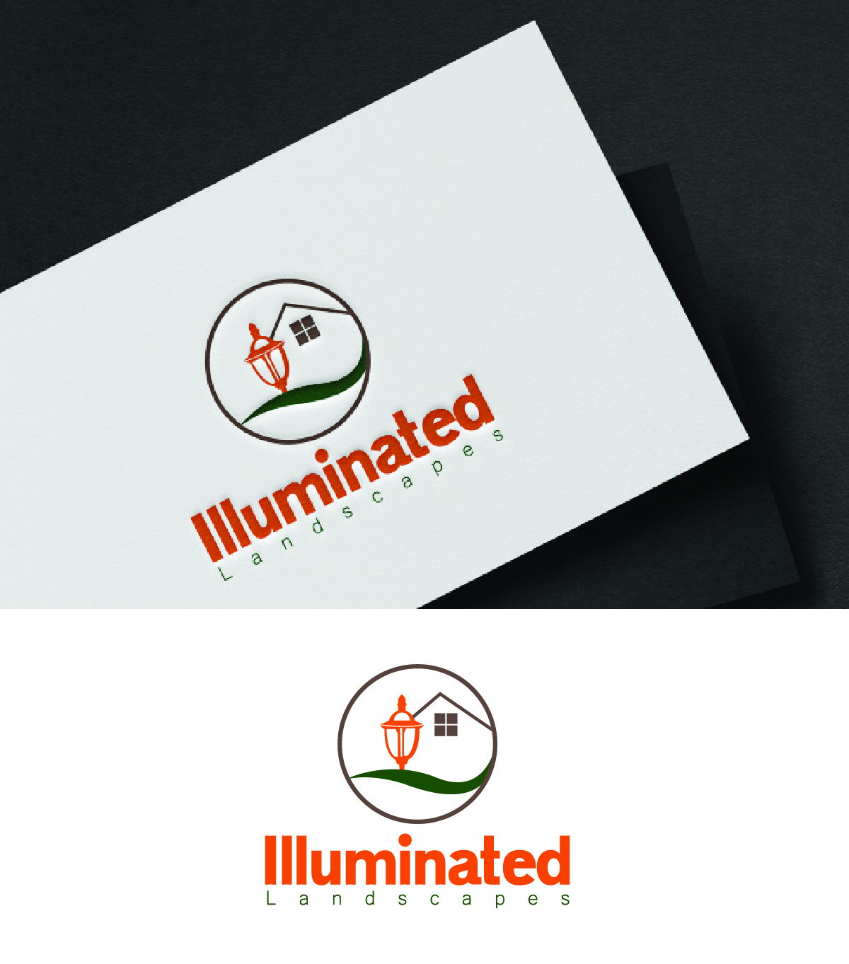Logo Design by fly  design for Illuminated Landscapes Corp | Design #34551745