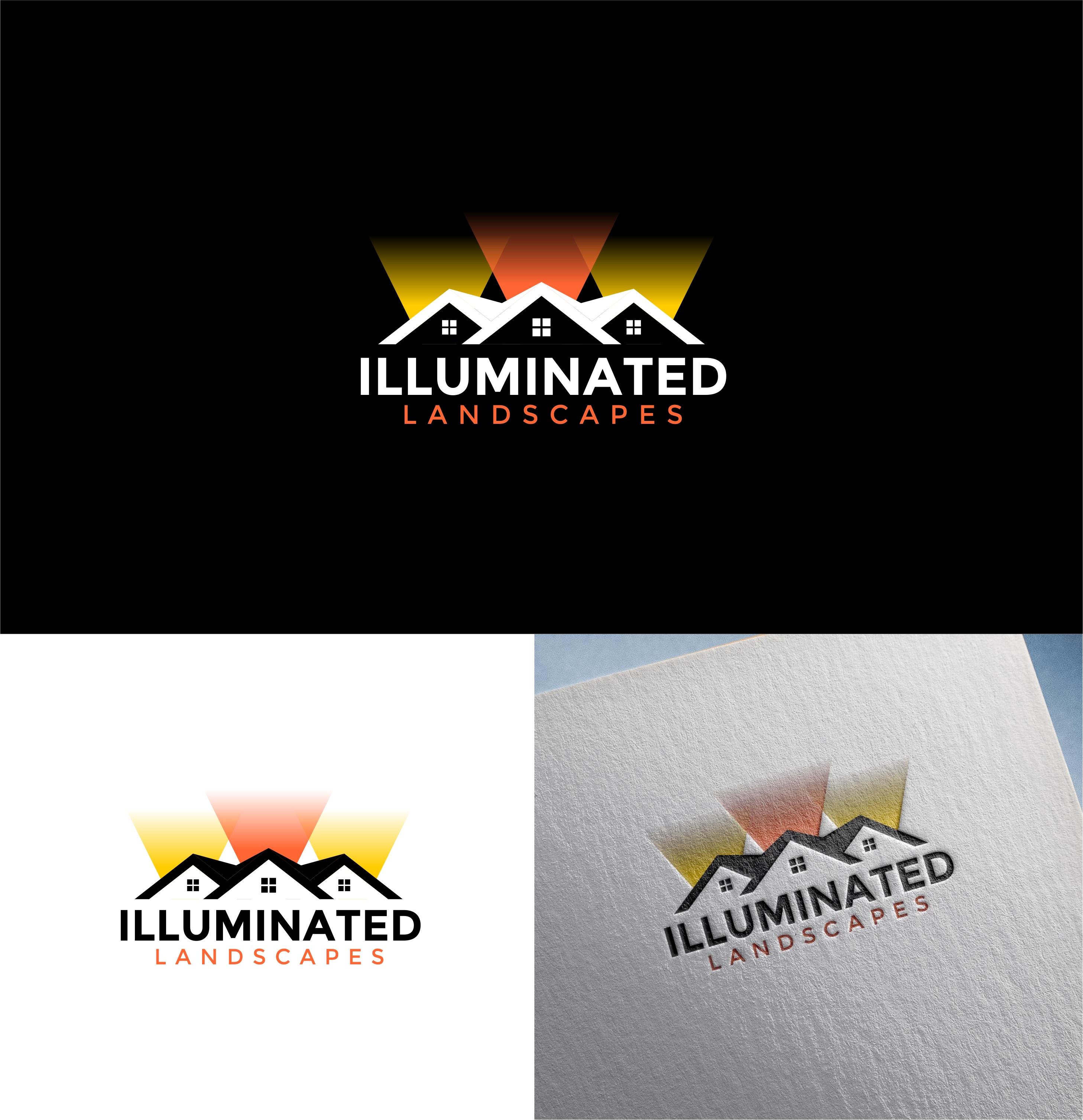 Logo Design by Joenet Jayawarna for Illuminated Landscapes Corp | Design #34577512
