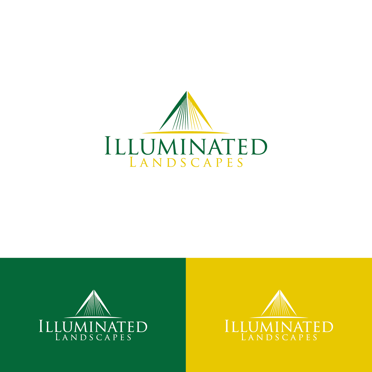 Logo Design by Maxo-Biz for Illuminated Landscapes Corp | Design #34543858