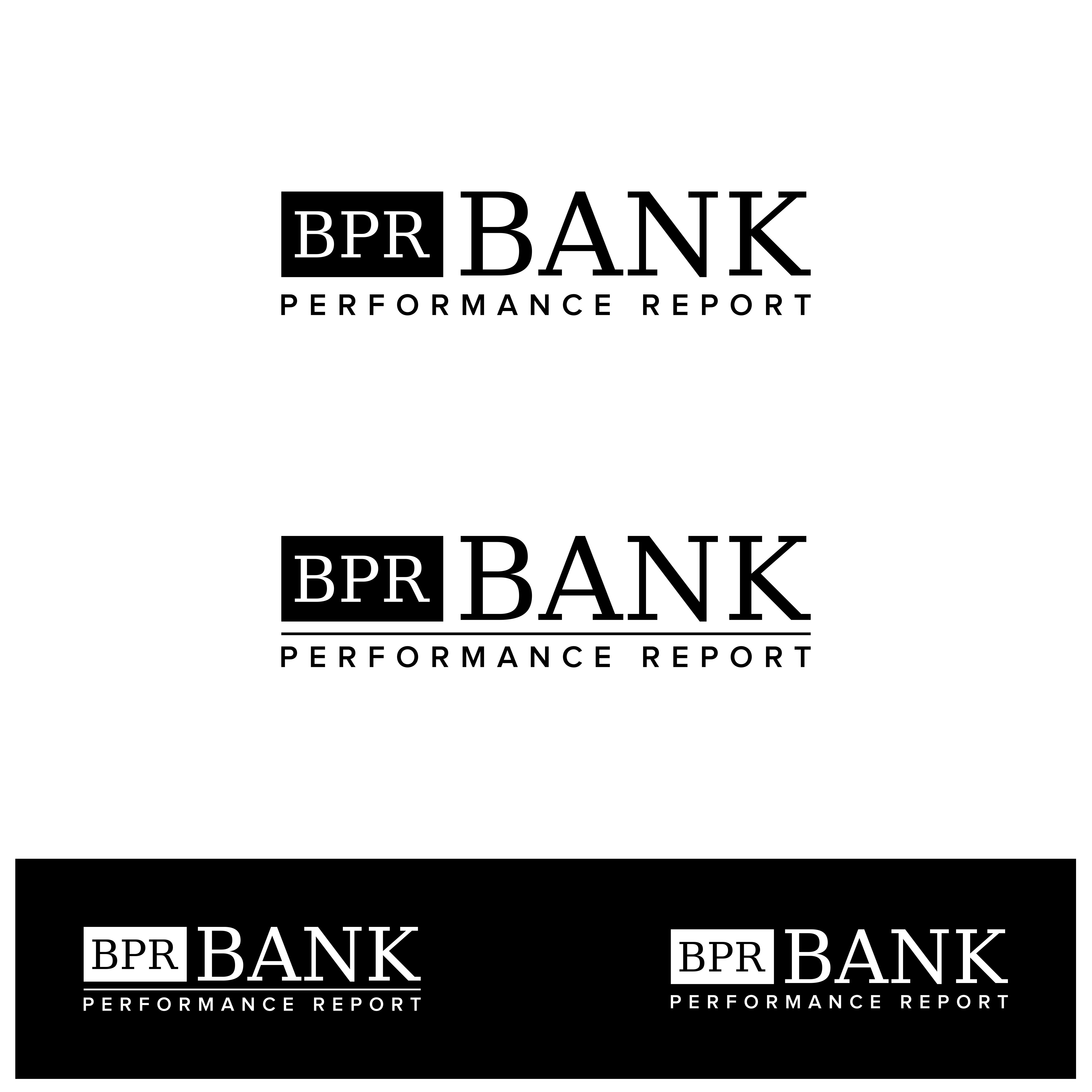Logo Design by HiKyriosDesign for Bank Performance Report | Design #34620049
