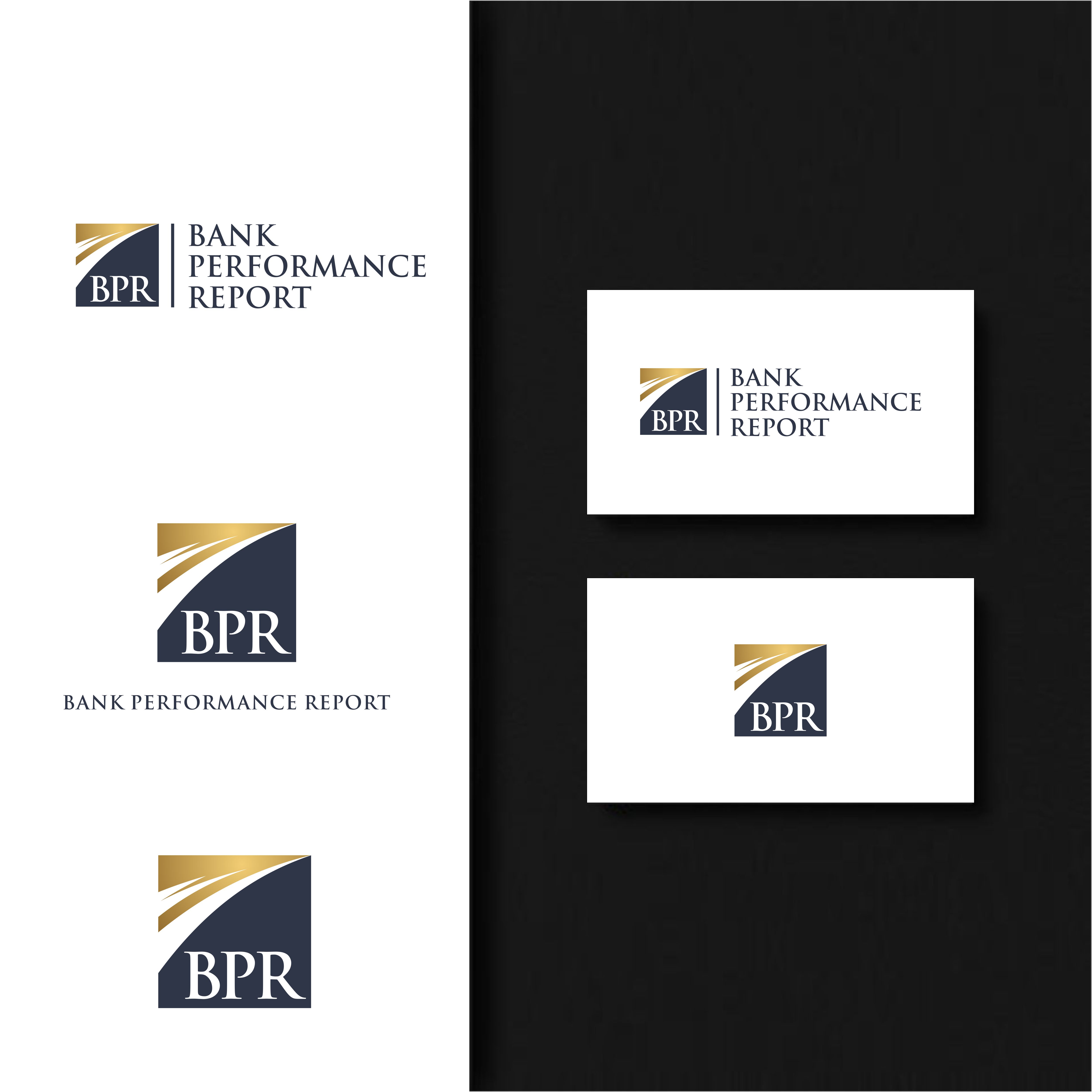 Logo Design by RAZQ for Bank Performance Report | Design #34615907