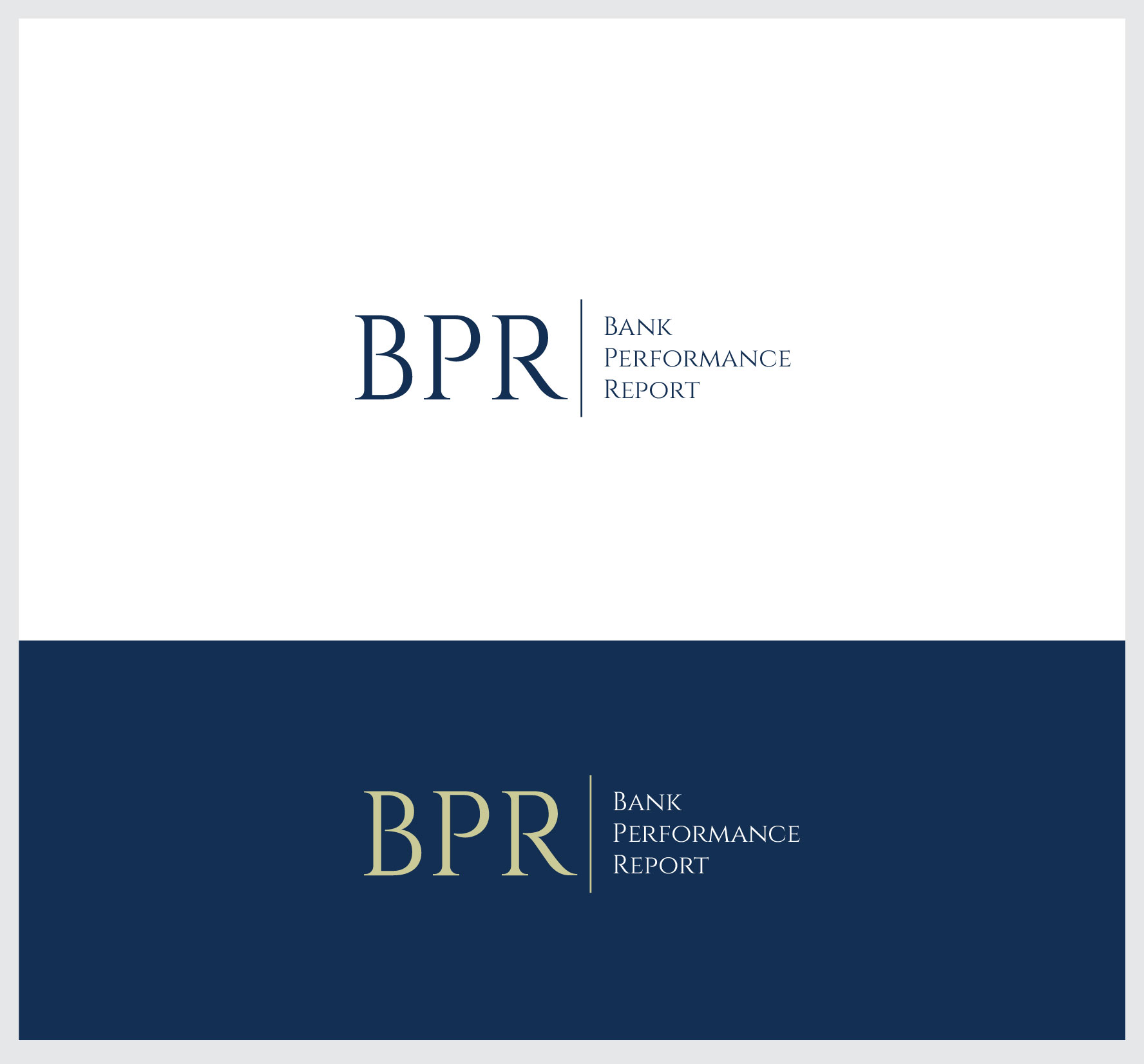 Logo Design by angelonyamu for Bank Performance Report | Design #34553991