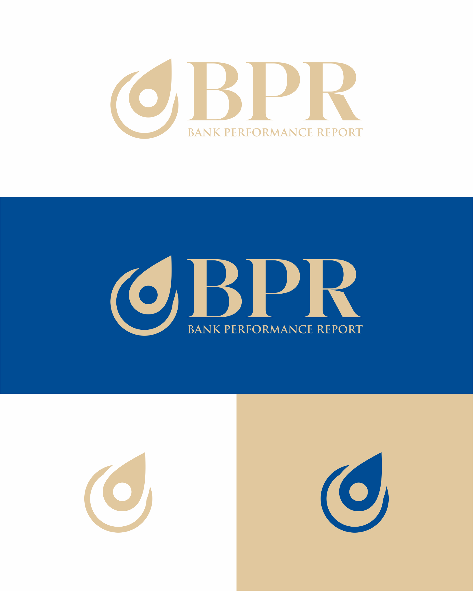 Logo Design by Sibyle for Bank Performance Report | Design #34540775