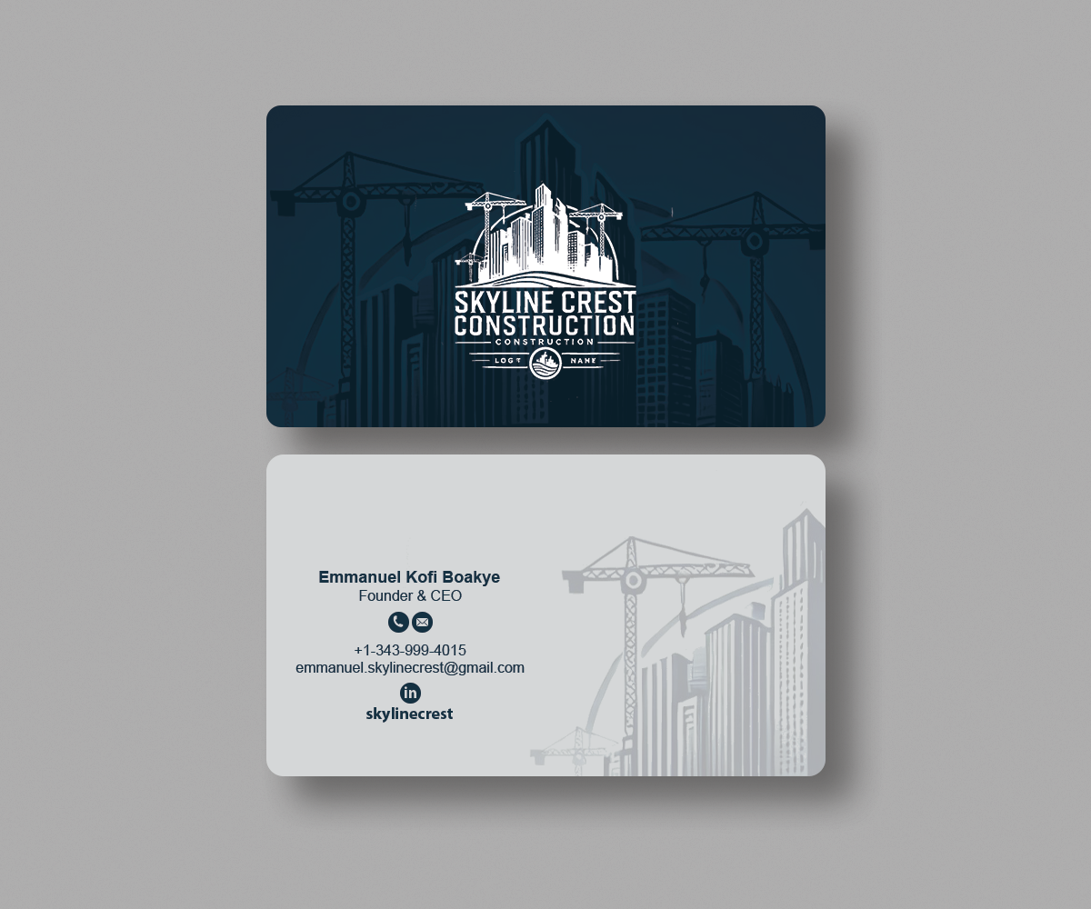 Visitenkarten-Design von Andrés Sebastián für dieses Projekt | Design #34545144