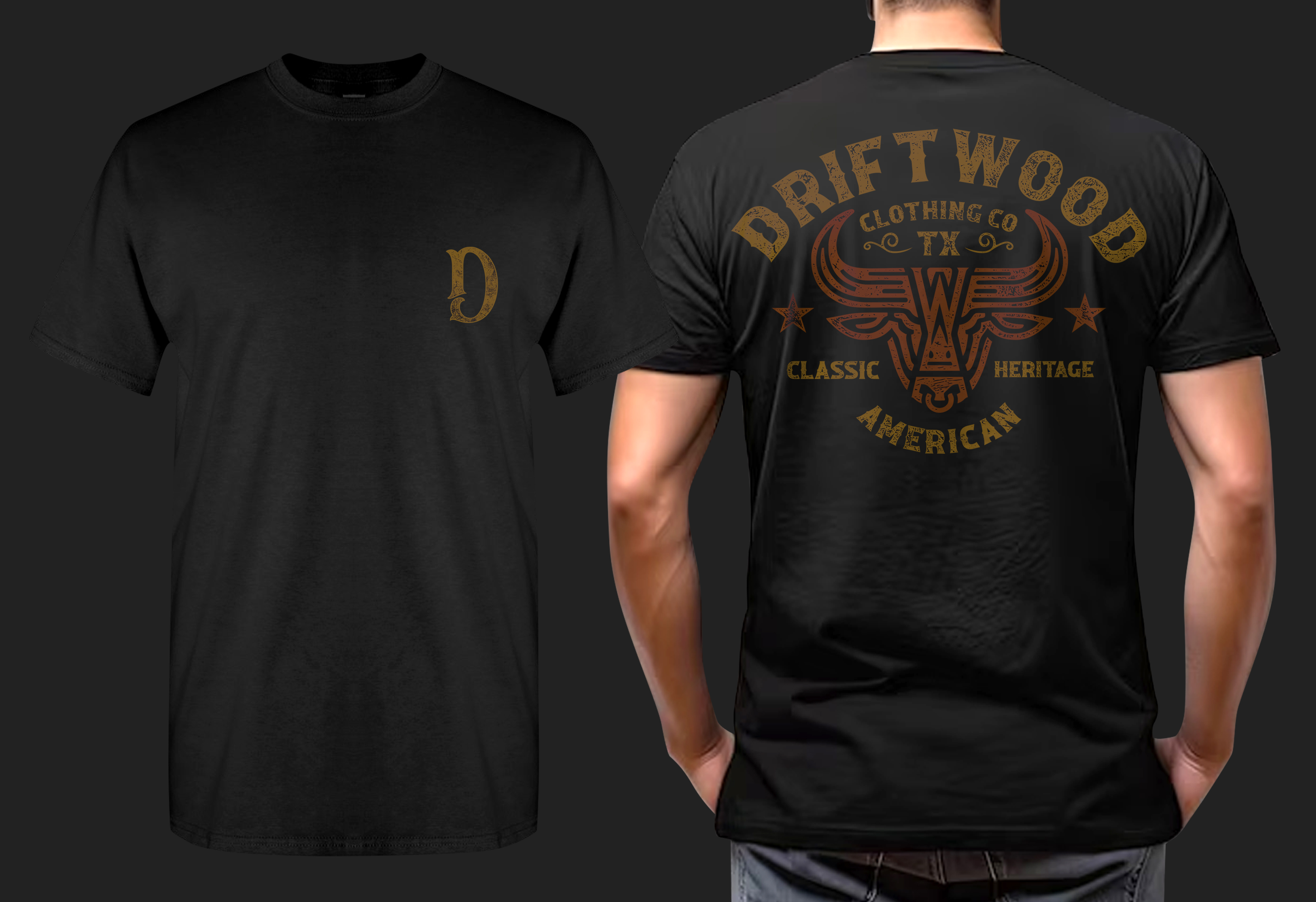 T-shirt Design by guruntool for Driftwood Clothing Company LLC | Design #34544680