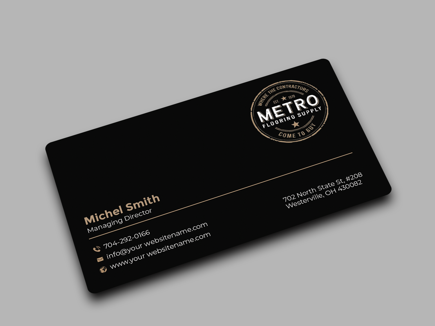 Diseño de Tarjeta de Presentación por Graphixpointt para Above The Rest Floors and More | Diseño #34560861