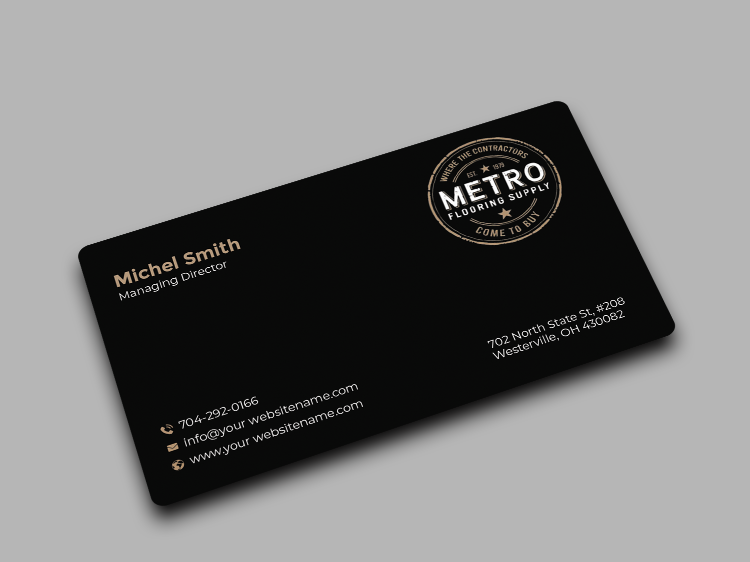 Diseño de Tarjeta de Presentación por Graphixpointt para Above The Rest Floors and More | Diseño #34560862