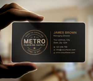 Diseño de Tarjeta de Presentación por Expert Bappy para Above The Rest Floors and More | Diseño: #34544800