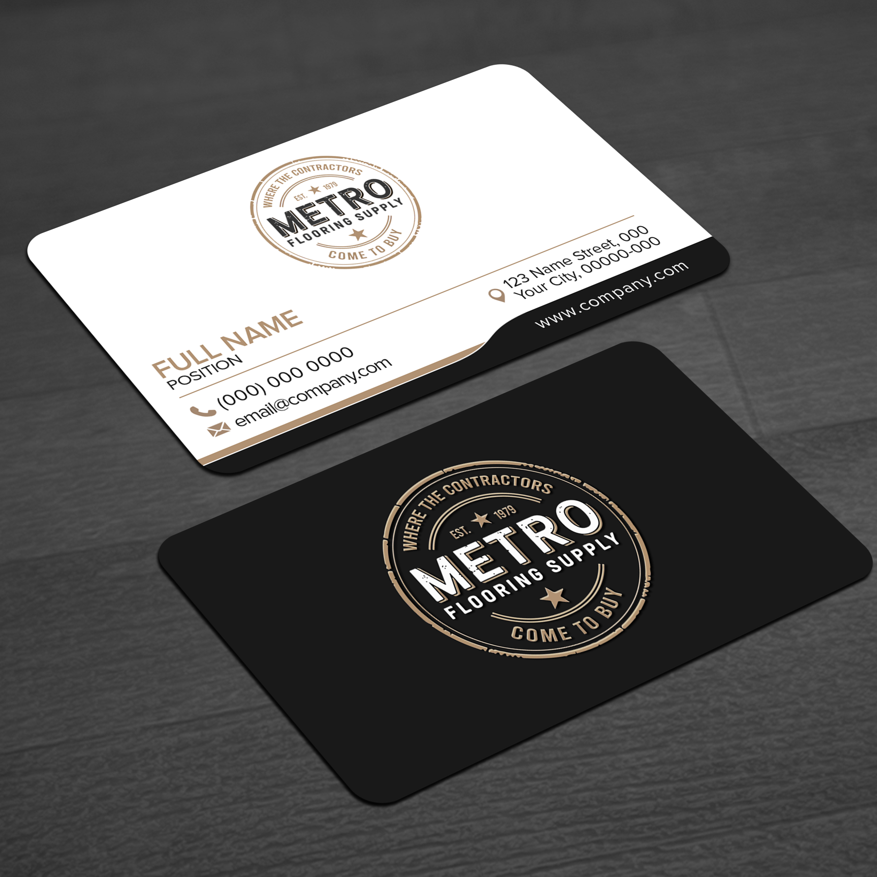 Diseño de Tarjeta de Presentación por WellDesign para Above The Rest Floors and More | Diseño #34547484