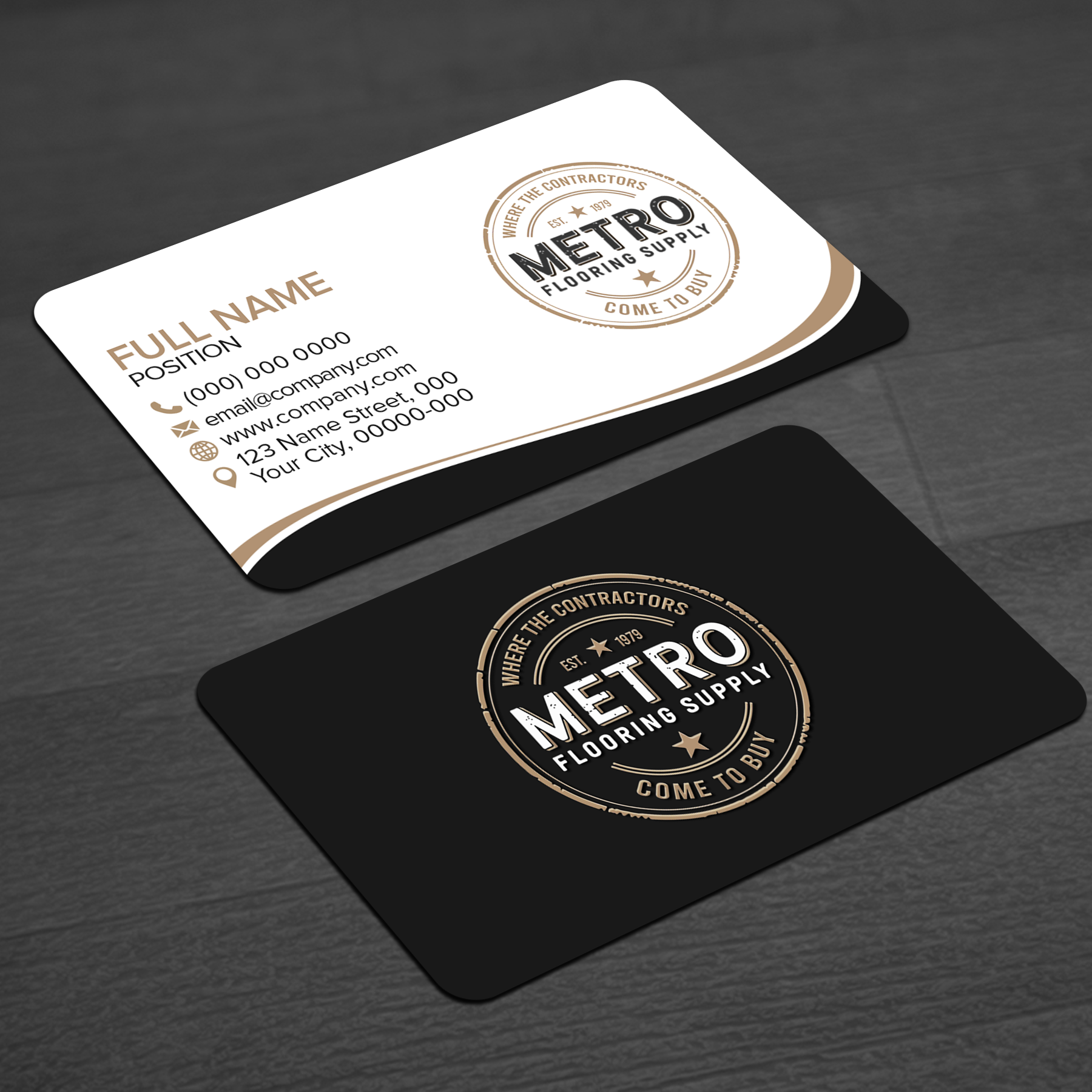 Business Card Design by WellDesign for Above The Rest Floors and More | Design #34547486