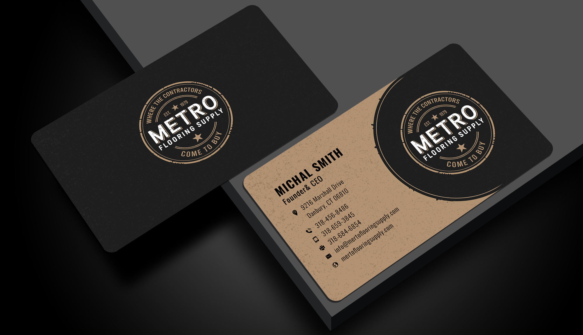 Diseño de Tarjeta de Presentación por Sun Moon Graphic Designer para Above The Rest Floors and More | Diseño #34548886