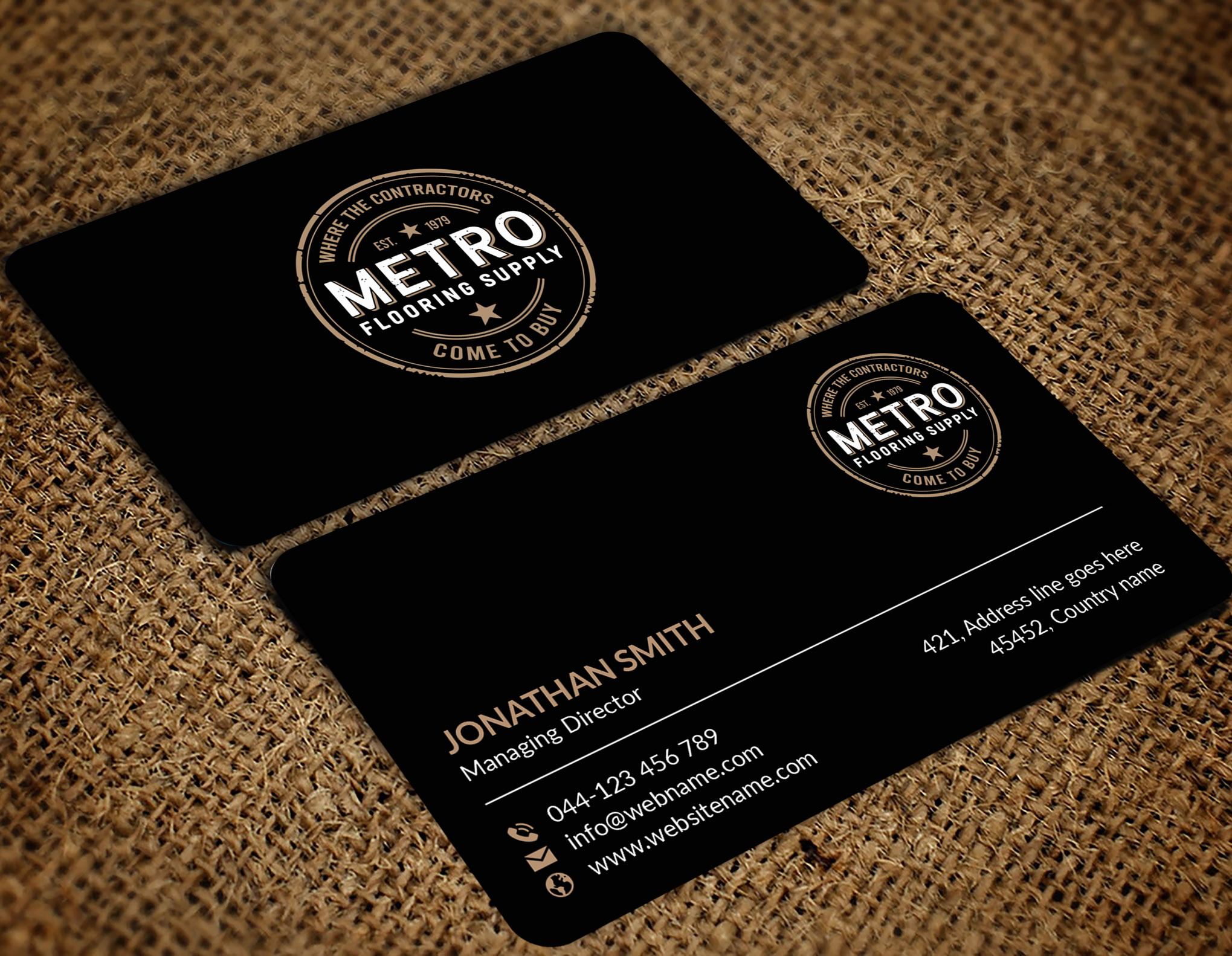 Design de Carte de Visite par freelancer75 pour Above The Rest Floors and More | Design #34544769