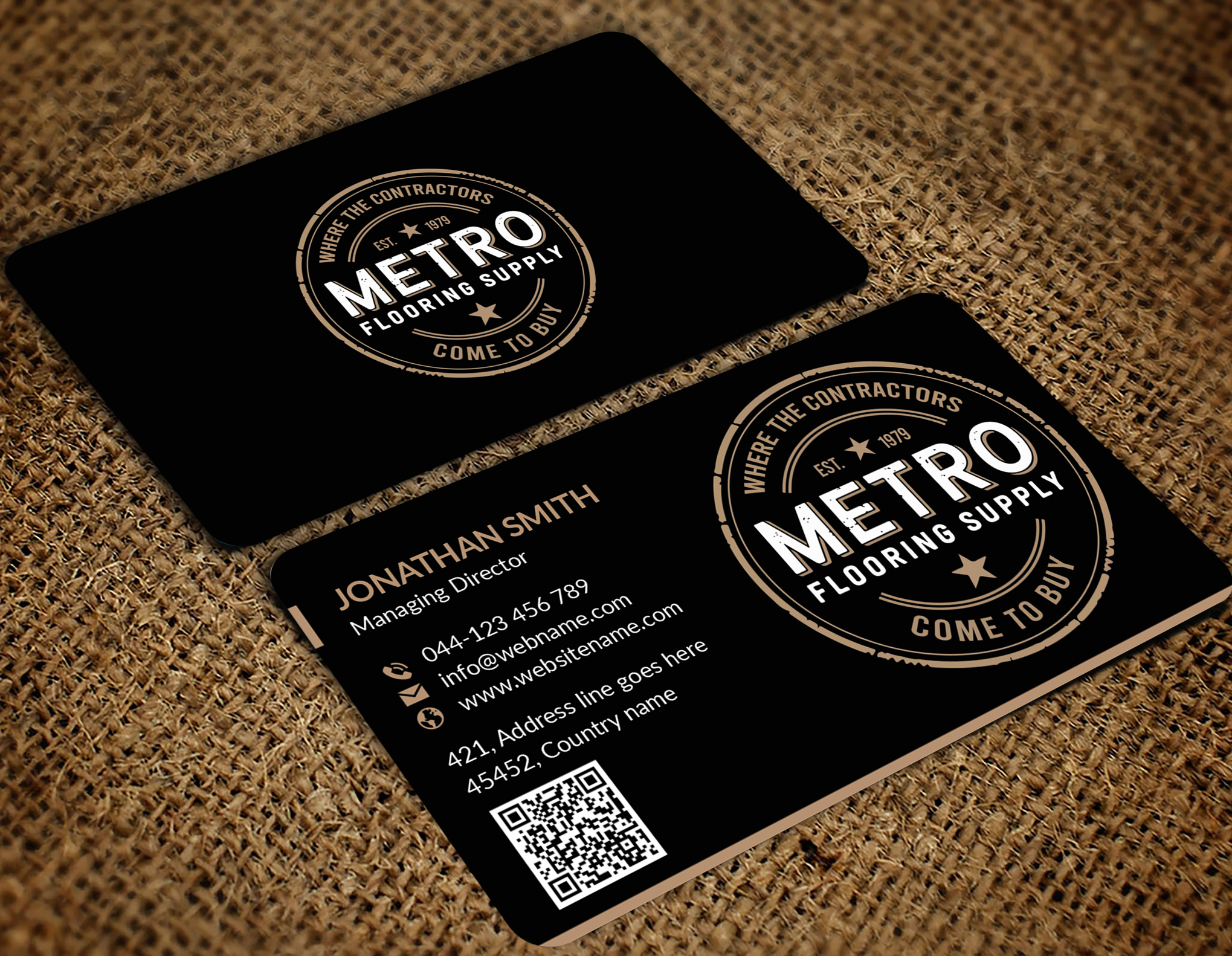 Diseño de Tarjeta de Presentación por designer1975 para Above The Rest Floors and More | Diseño #34544915