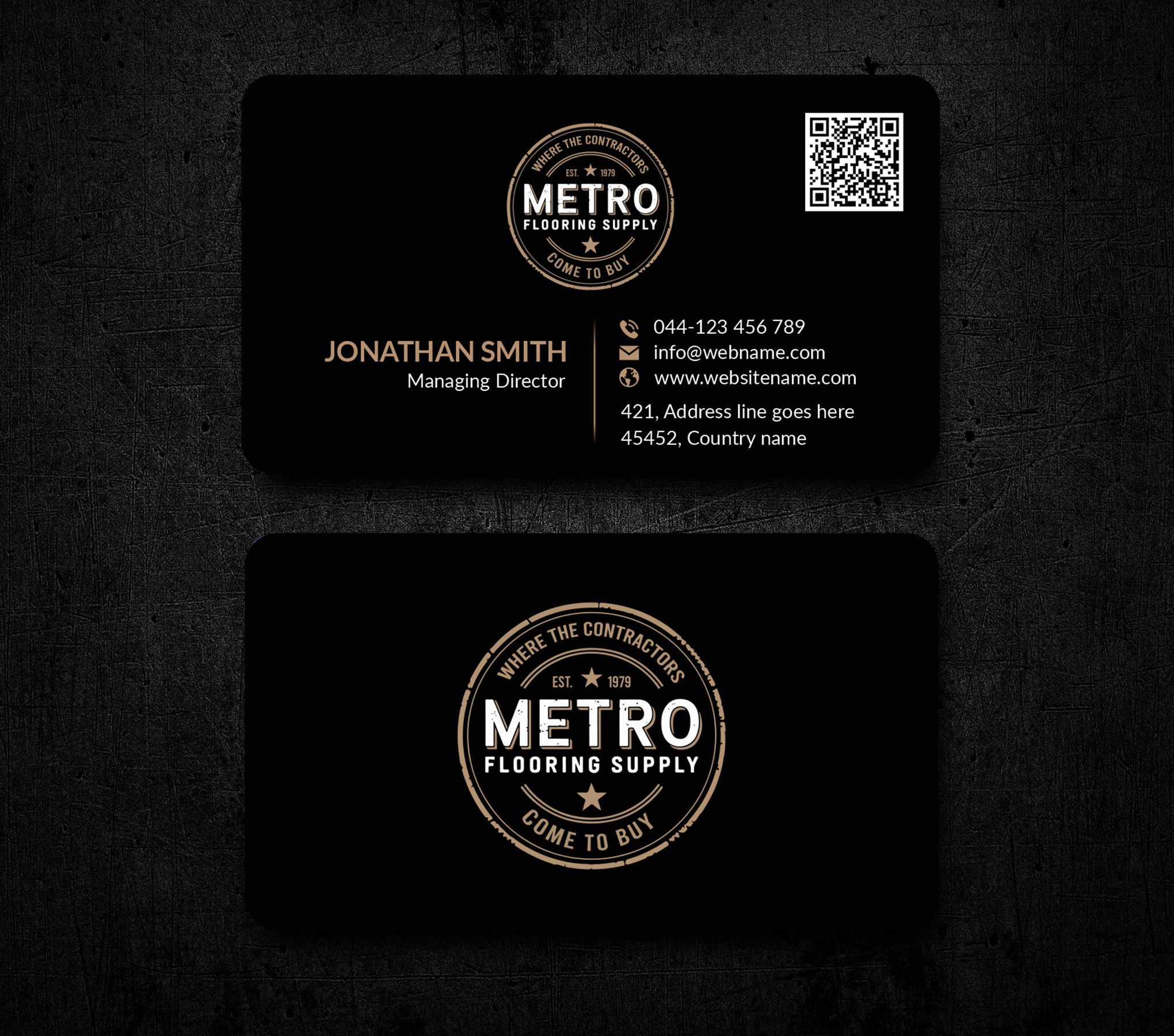 Diseño de Tarjeta de Presentación por designer1975 para Above The Rest Floors and More | Diseño #34552143