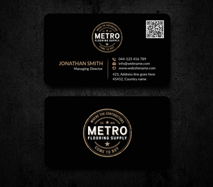 Diseño de Tarjeta de Presentación por designer1975 para Above The Rest Floors and More | Diseño: #34552143
