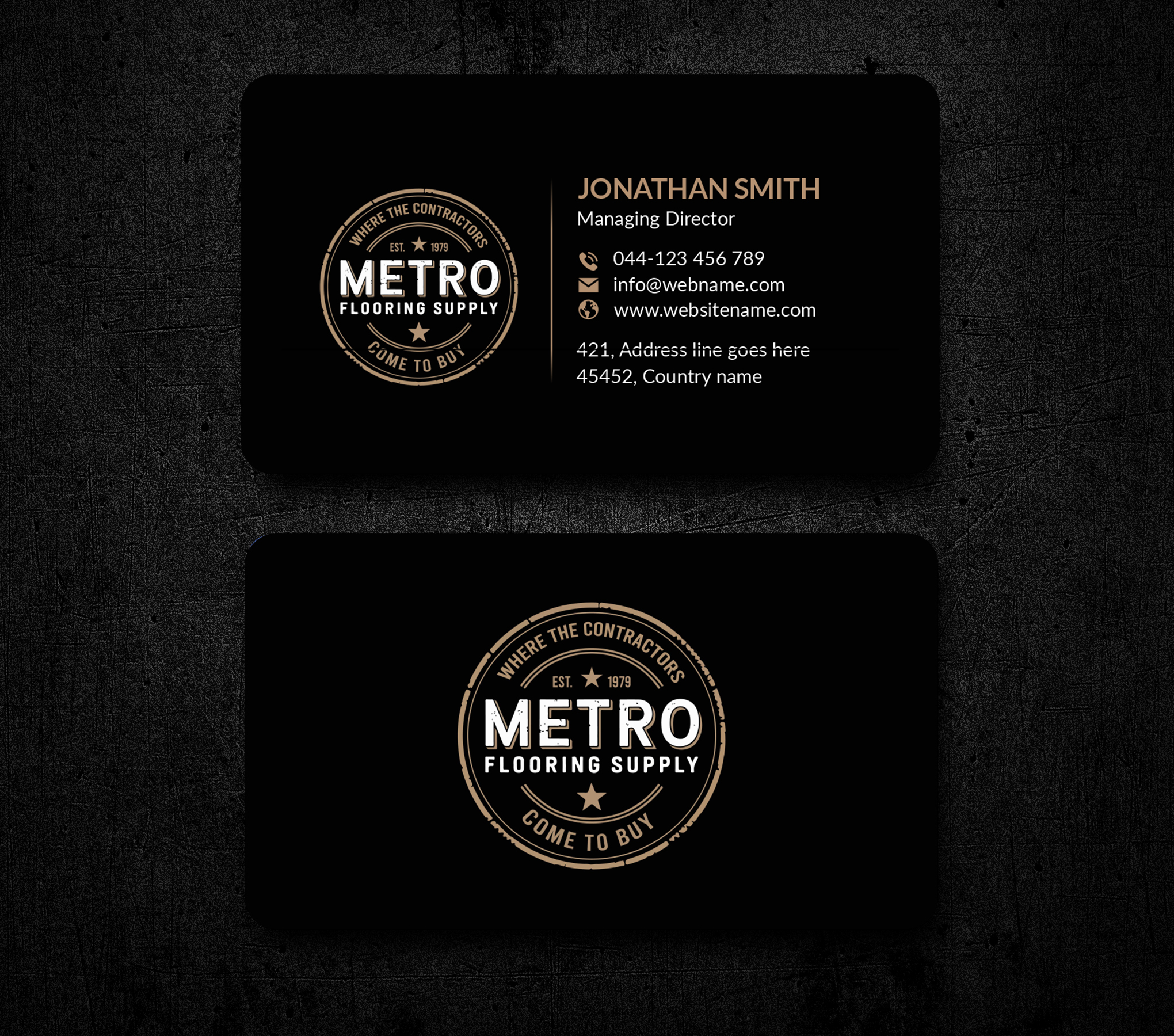 Diseño de Tarjeta de Presentación por designer1975 para Above The Rest Floors and More | Diseño #34552174