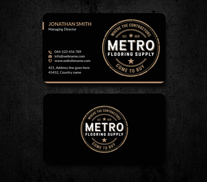 Diseño de Tarjeta de Presentación por designer1975 para Above The Rest Floors and More | Diseño: #34552195