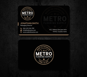Diseño de Tarjeta de Presentación por designer1975 para Above The Rest Floors and More | Diseño: #34552254