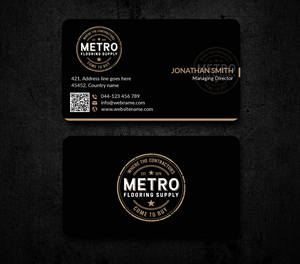Diseño de Tarjeta de Presentación por designer1975 para Above The Rest Floors and More | Diseño: #34552281