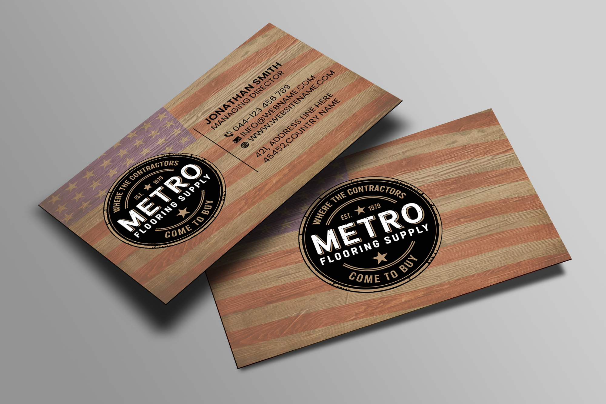 Diseño de Tarjeta de Presentación por Creations Box 2015 para Above The Rest Floors and More | Diseño #34559150